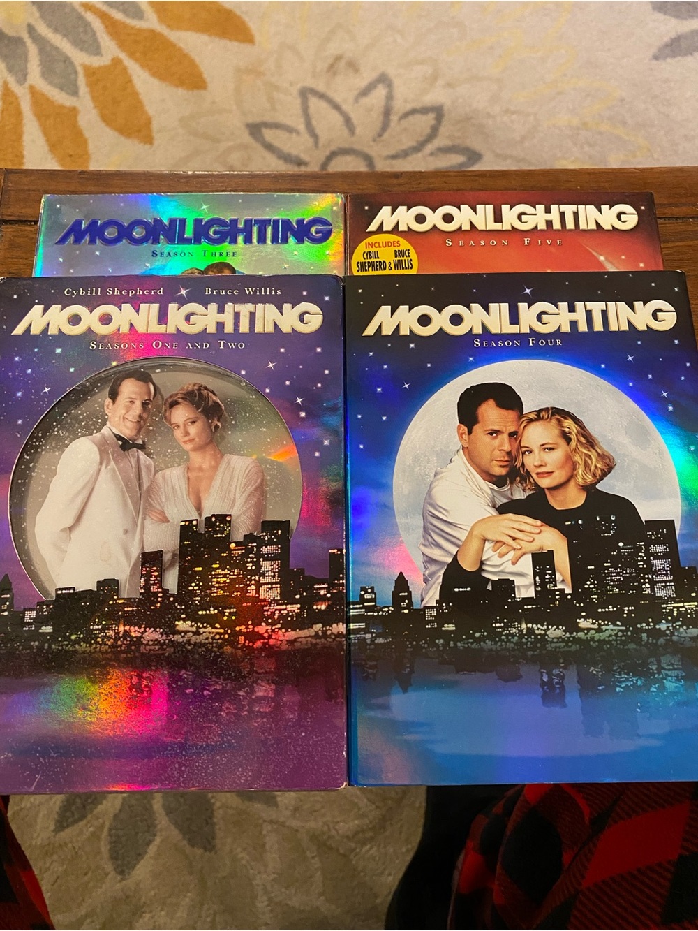 Moonlighting dvds seasons one through 5